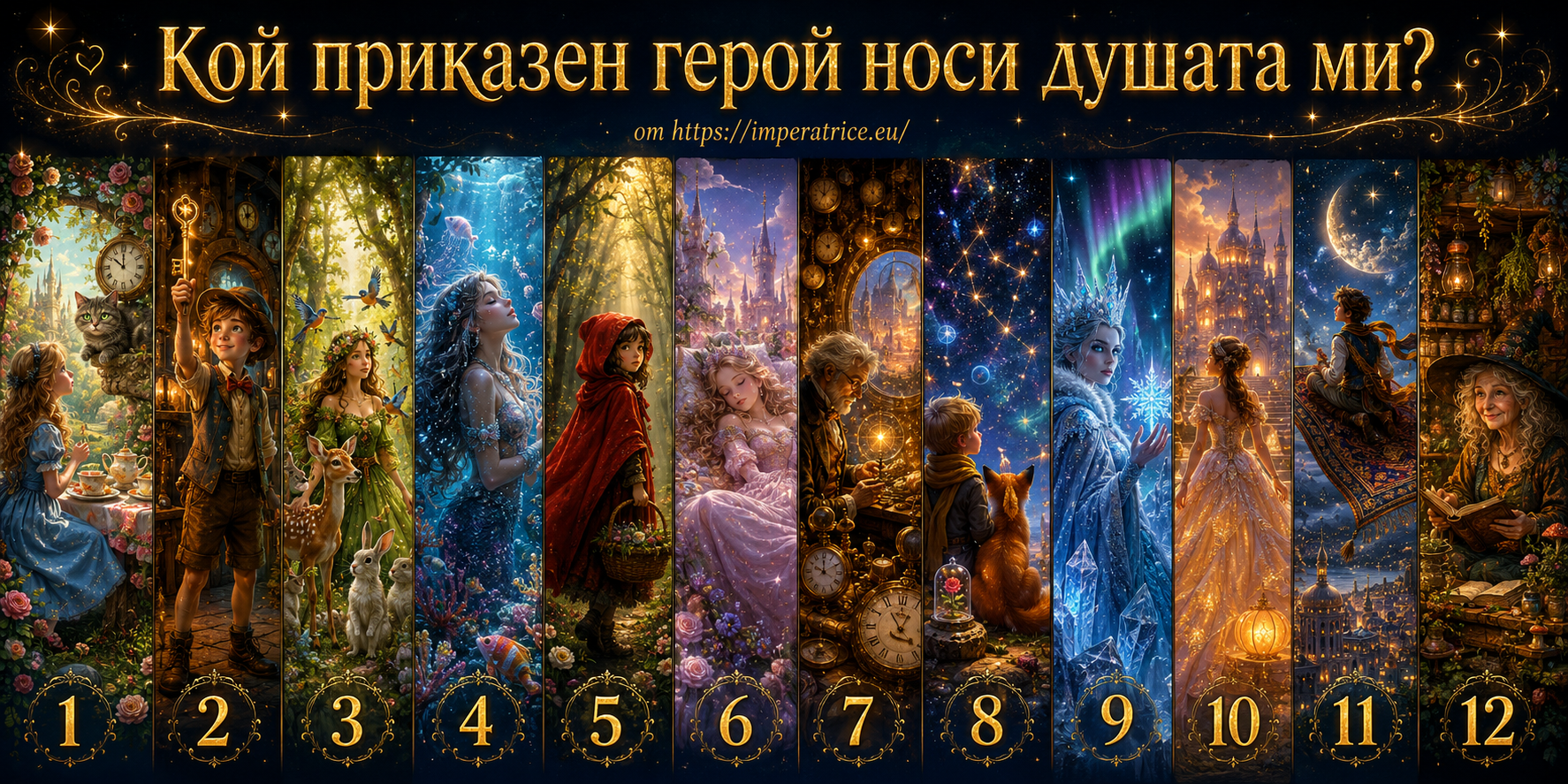 ТЕСТ Кой приказен герой носи душата ми?