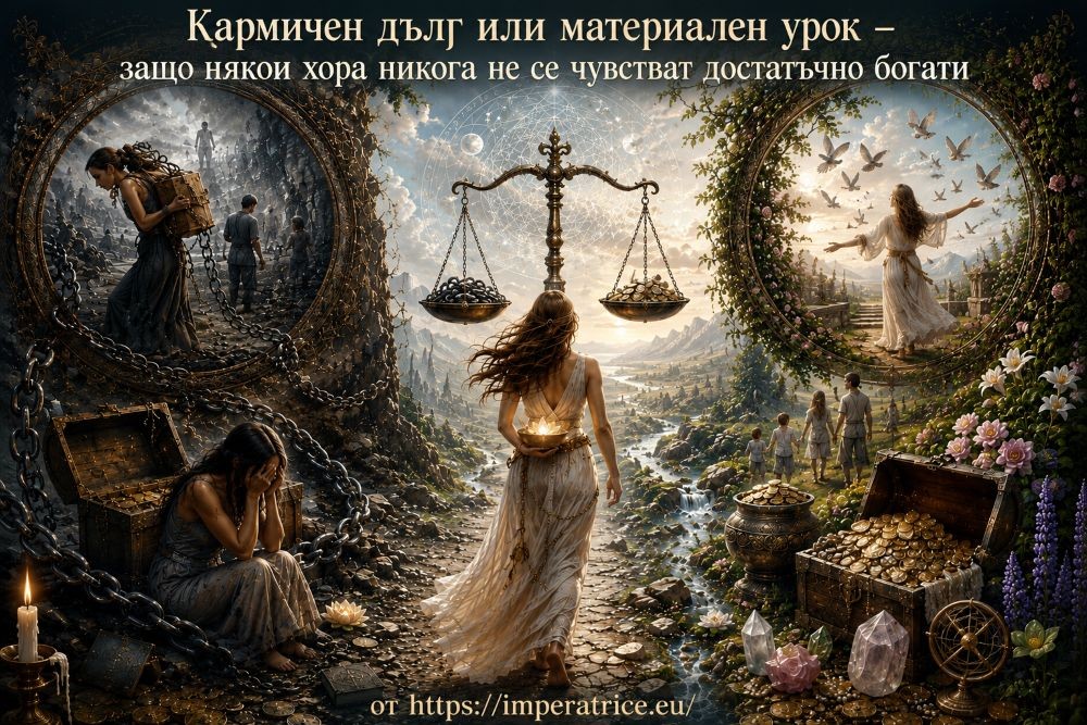 Кармичен дълг или материален урок