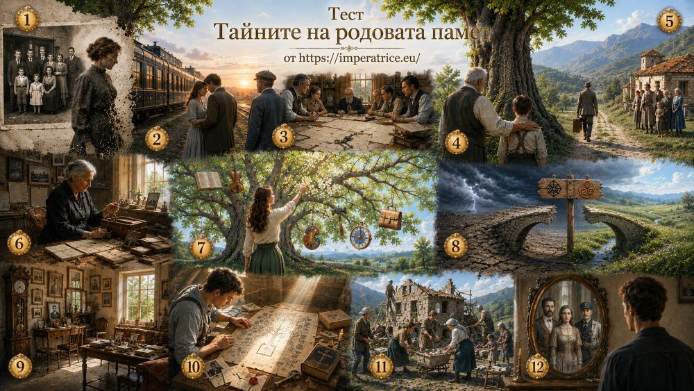 Тест Тайните на родовата памет