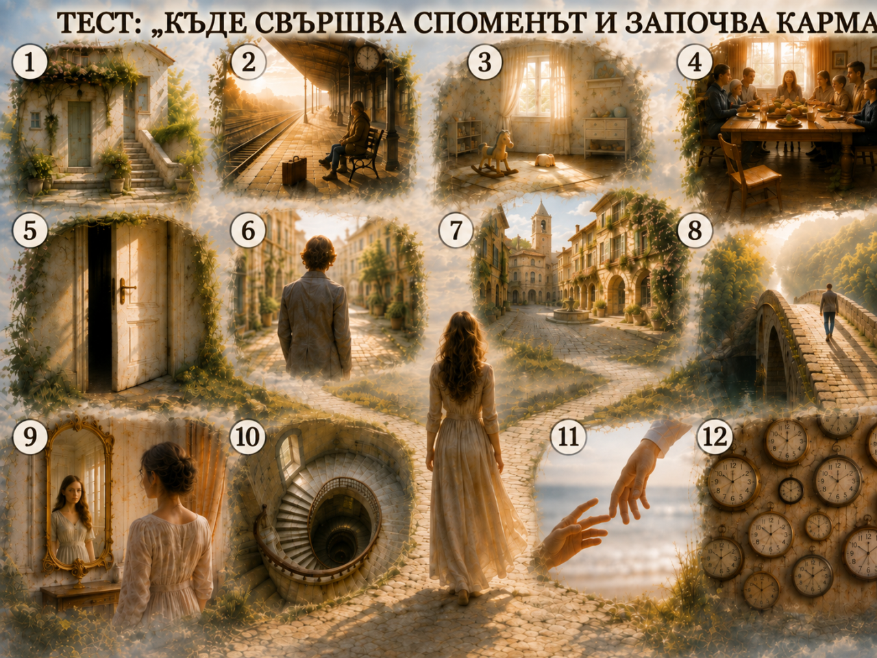 ТЕСТ: „КЪДЕ СВЪРШВА СПОМЕНЪТ И ЗАПОЧВА КАРМАТА?“