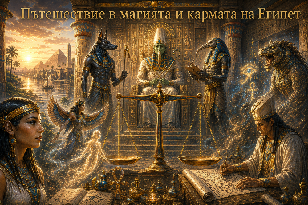 Пътешествие в магията и кармата на Древен Египет