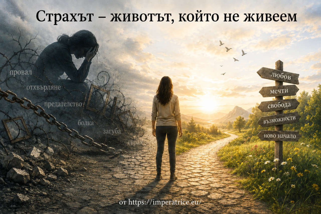 Страхът – животът, който не живеем