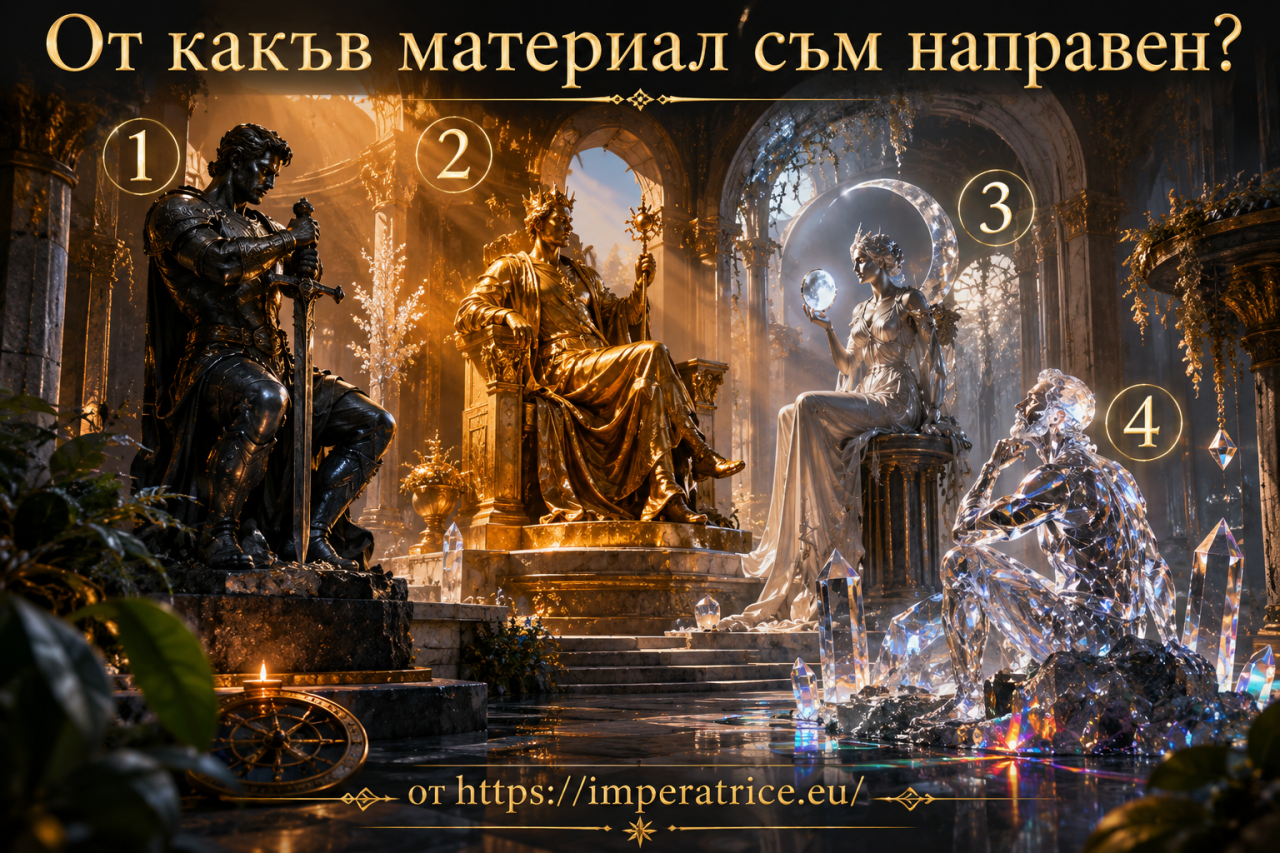 Таро подредба От какъв материал съм направен?