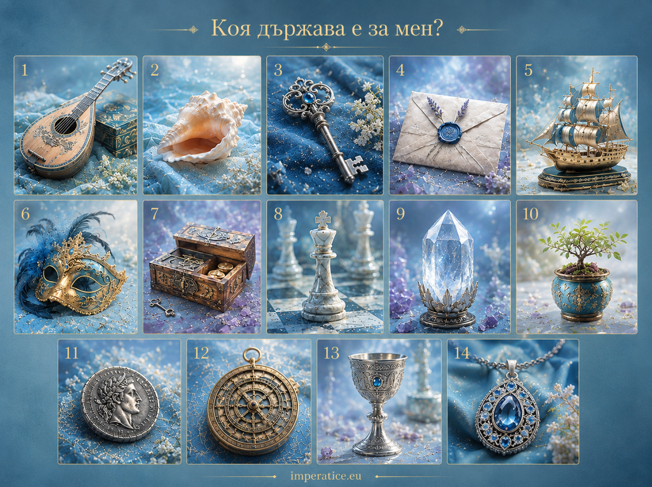 Тест Коя държава е за мен?